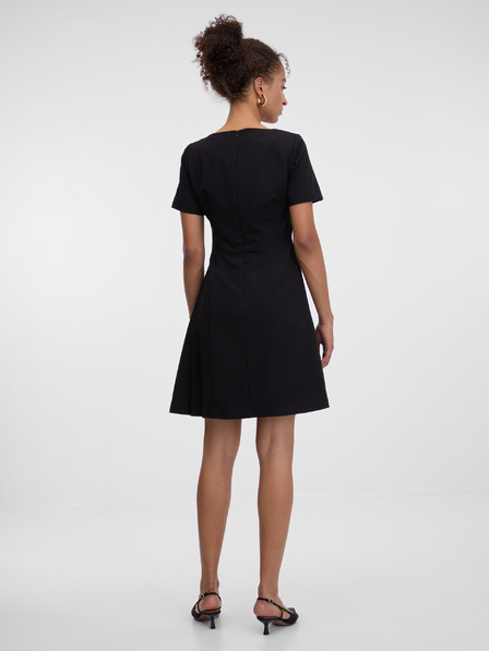 Orsay Черна дамска рокля с дължина до коляното ORSAY