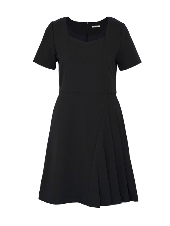 Orsay Черна дамска рокля с дължина до коляното ORSAY