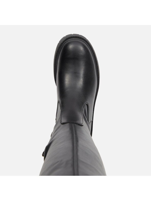 Geox Черни дамски ботуши Geox Spherica Ec7