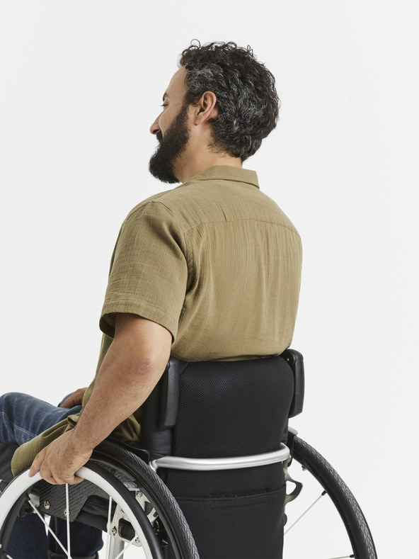 Celio Мъжка риза в цвят каки с джоб Celio