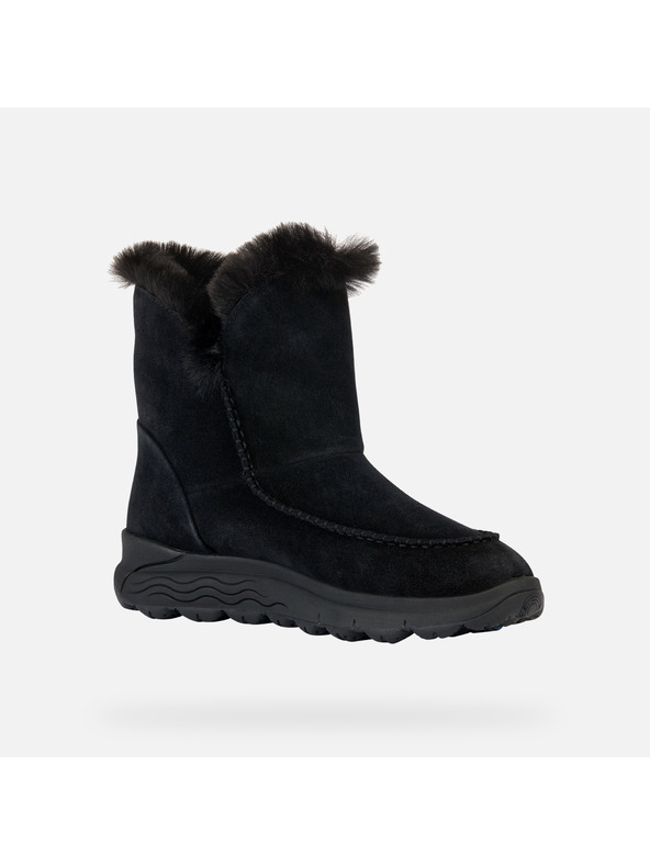 Geox Черни дамски маратонки Geox Spherica 4X4 B ABX