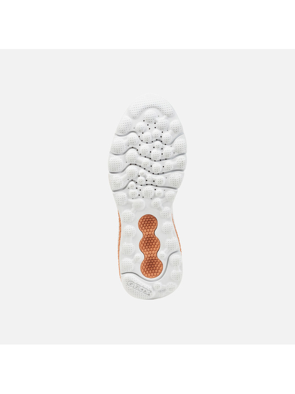 Geox Оранжеви дамски маратонки Geox Spherica Actif