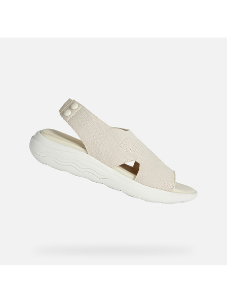 Geox Бели дамски сандали Geox Spherica Ec5