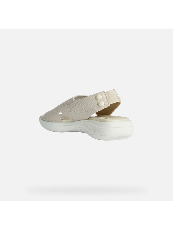 Geox Бели дамски сандали Geox Spherica Ec5