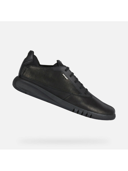 Geox Черни мъжки маратонки Geox Aerantis