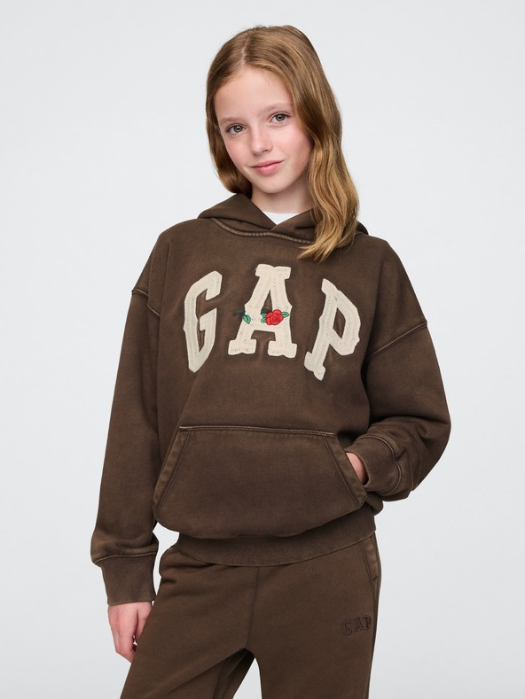 GAP Бебешки суитчър с логото на Western Unisex GAP