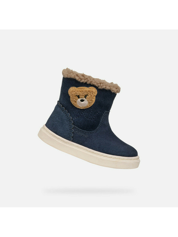 Geox Тъмносини момичешки зимни обувки Geox Nashik