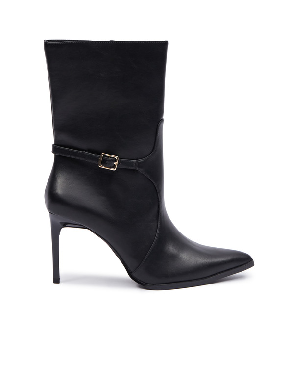 Orsay Черни дамски ботуши до глезена с подметка ORSAY