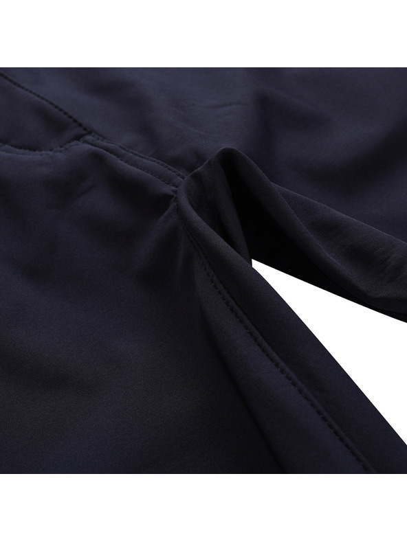 ALPINE PRO Тъмносин дамски софтшел панталон ALPINE PRO Shinara