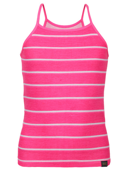 NAX Тъмнорозово момичешко райета топ NAX Burgo