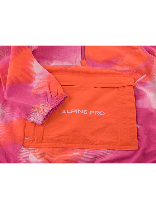 ALPINE PRO Розово водоотблъскващо яке за деца ALPINE PRO GOZERO