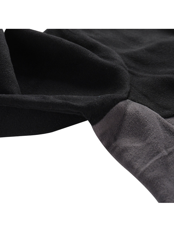 ALPINE PRO Черна мъжка поларена качулка ALPINE PRO GRES