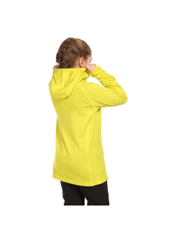 ALPINE PRO Неоново зелен детски функционален суитчър ALPINE PRO Gorfo