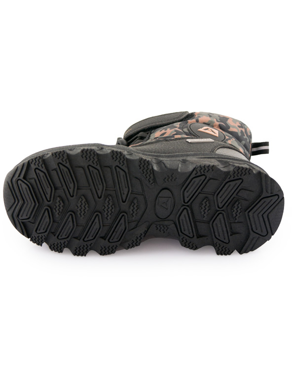 ALPINE PRO Черни шарени детски снегоходки Alpine Pro Lando