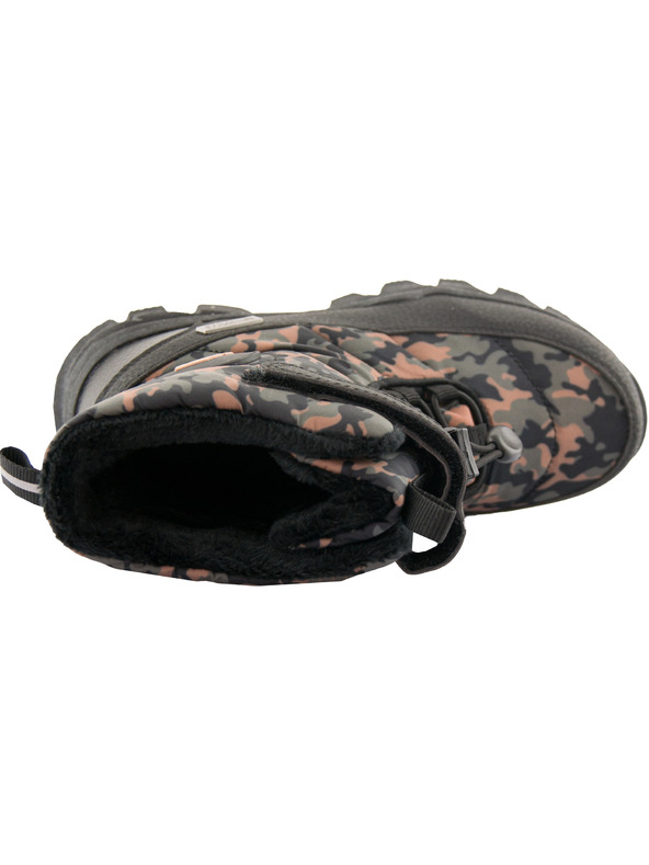 ALPINE PRO Черни шарени детски снегоходки Alpine Pro Lando