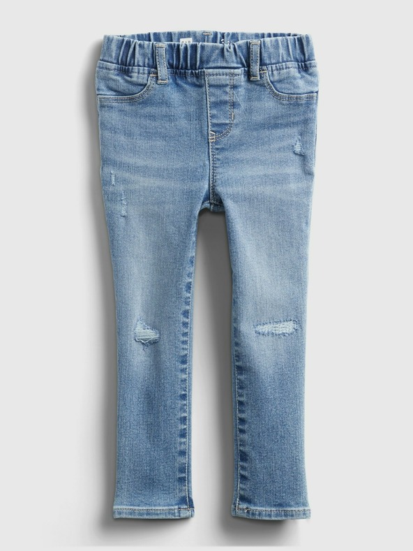 GAP Бебешки дънки Distressed Jeggings GAP