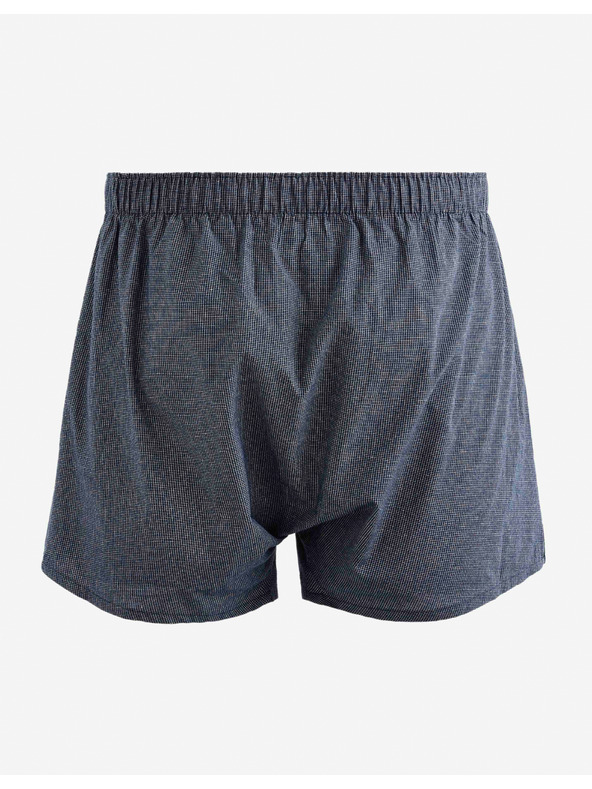 Celio Тъмно сиви мъжки къси панталони Celio Micuadro