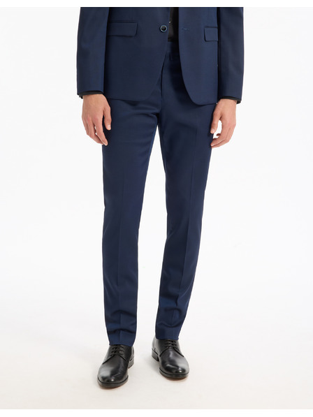 Celio Тъмносини панталони за костюм Celio Rodiamond