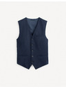 Celio Тъмносиня жилетка Celio Rugidiam