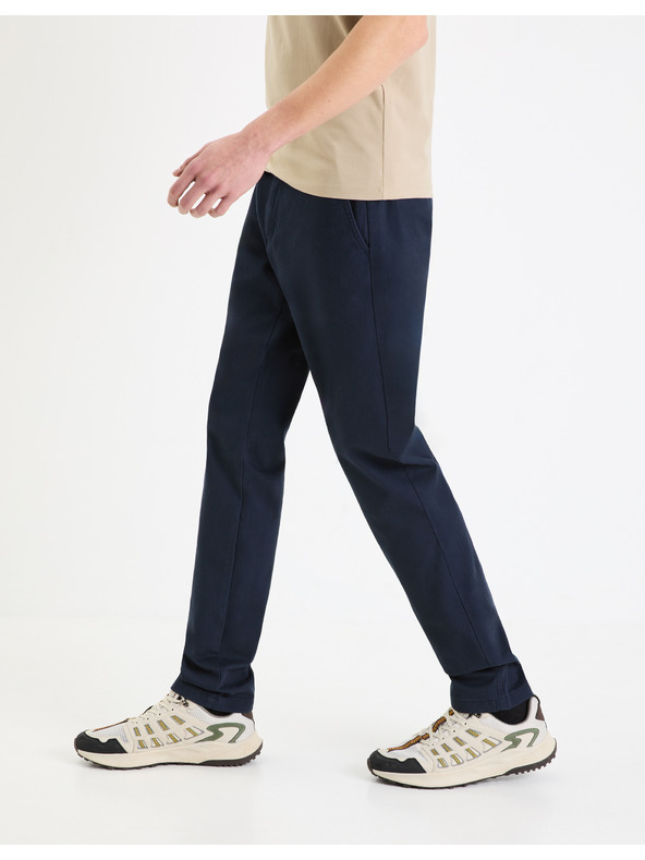 Celio Тъмно сини мъжки панталони Celio