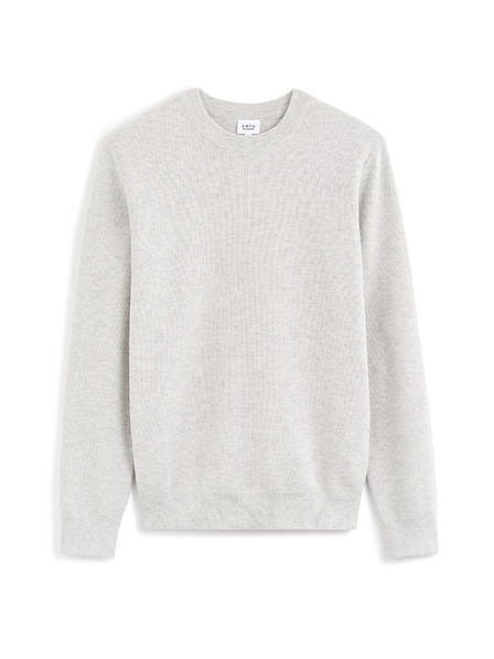 Celio Светлосив мъжки пуловер Celio Bepic