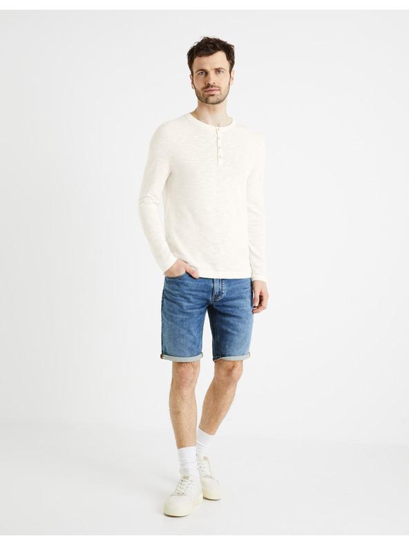Celio Дънкови къси панталони Boknitbm Celio