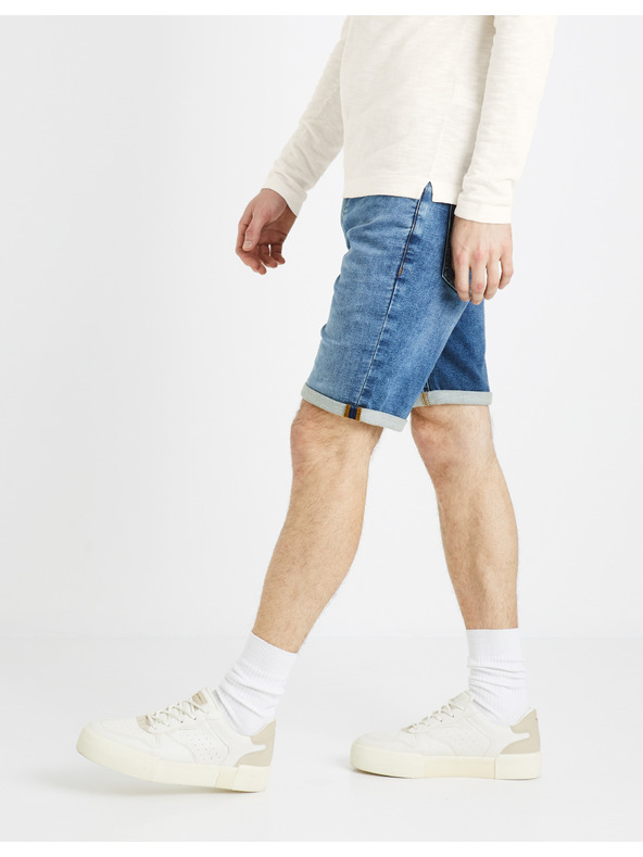 Celio Дънкови къси панталони Boknitbm Celio