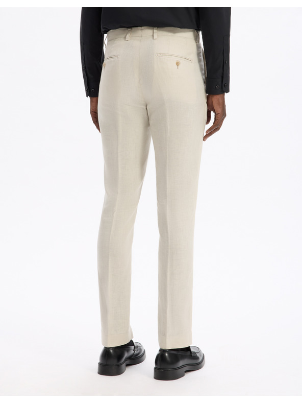 Celio Ленен панталон за костюм Bohot2 Celio