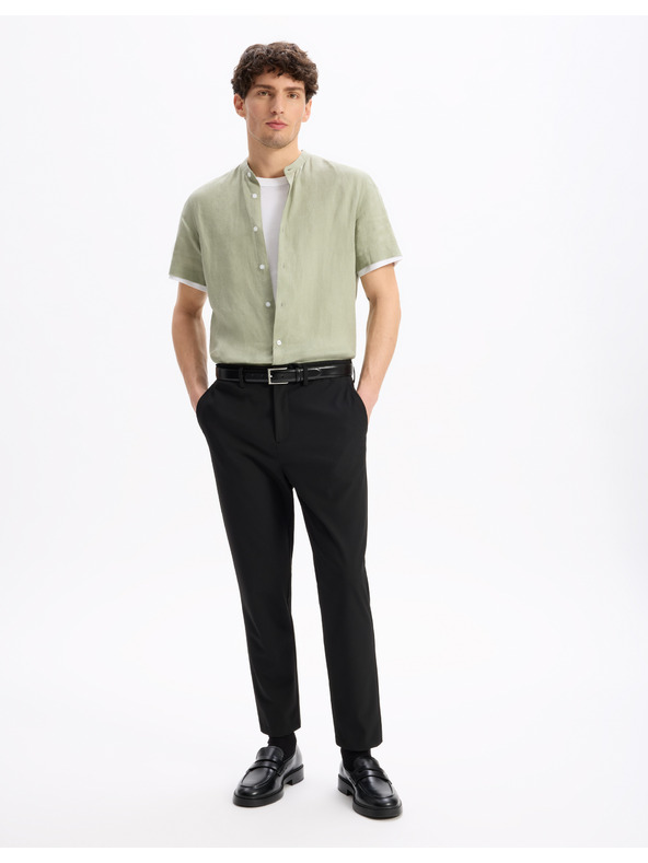 Celio Черни мъжки панталони Celio Cosmart