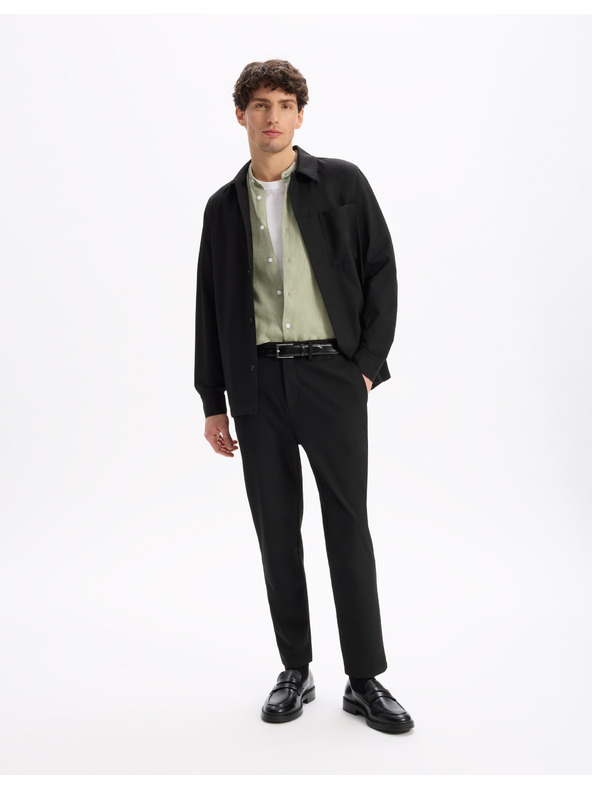 Celio Черни мъжки панталони Celio Cosmart