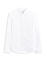 Celio Бяла мъжка памучна риза Celio Daxford