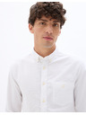 Celio Бяла мъжка памучна риза Celio Daxford