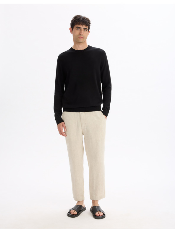 Celio Черен мъжки пуловер Celio Decoton