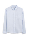 Celio Светлосиня мъжка ленена риза Celio Daflix