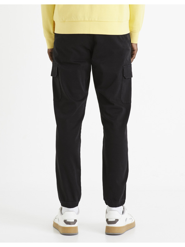 Celio Черни мъжки товарни панталони Celio Dolyte