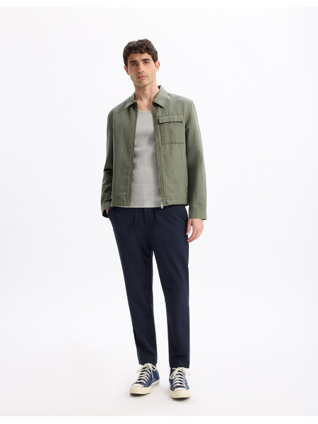 Celio Тъмно син мъжки панталон Celio Cosmart