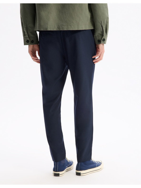Celio Тъмно син мъжки панталон Celio Cosmart