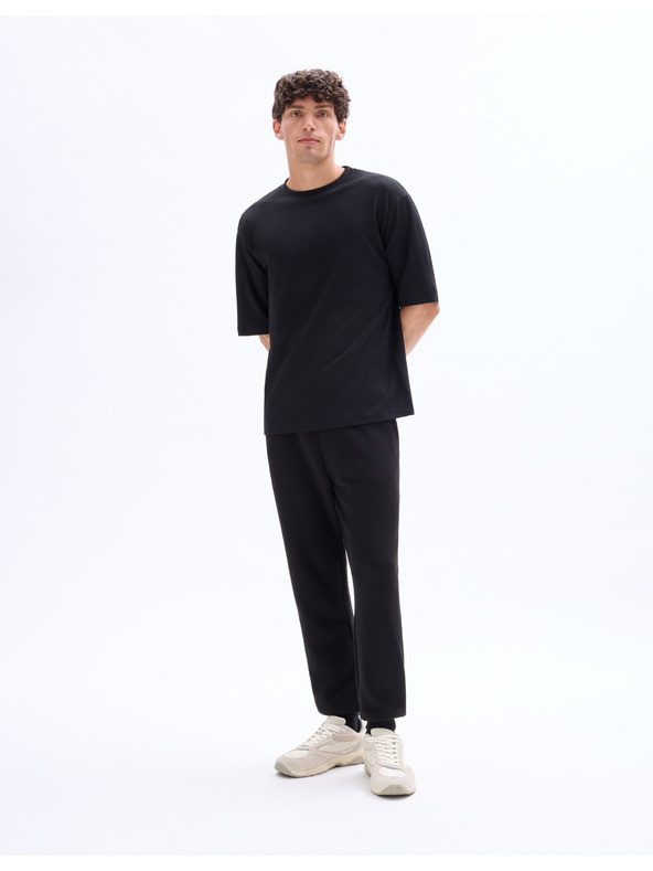 Celio Черна мъжка тениска Celio Gehem