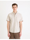 Celio Бежова мъжка обикновена риза Celio Daxfordmc