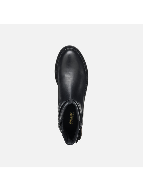 Geox Черни дамски обувки за глезена Geox Serilda