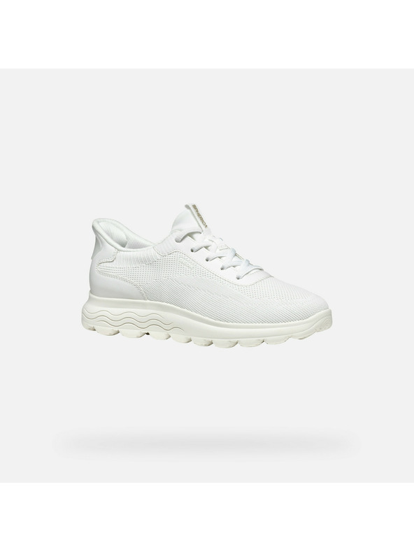 Geox Бели дамски маратонки Geox Spherica Plus