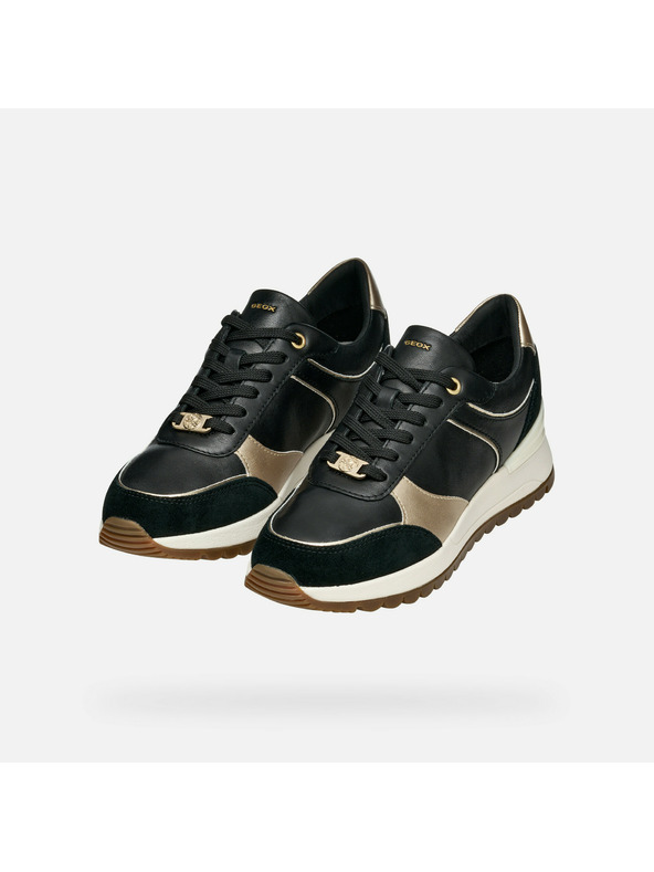 Geox Черни дамски маратонки Geox Desya