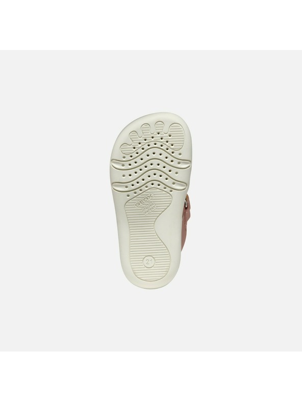 Geox Старорозови момичешки barefoot маратонки с отворен връх Geox Steppieu