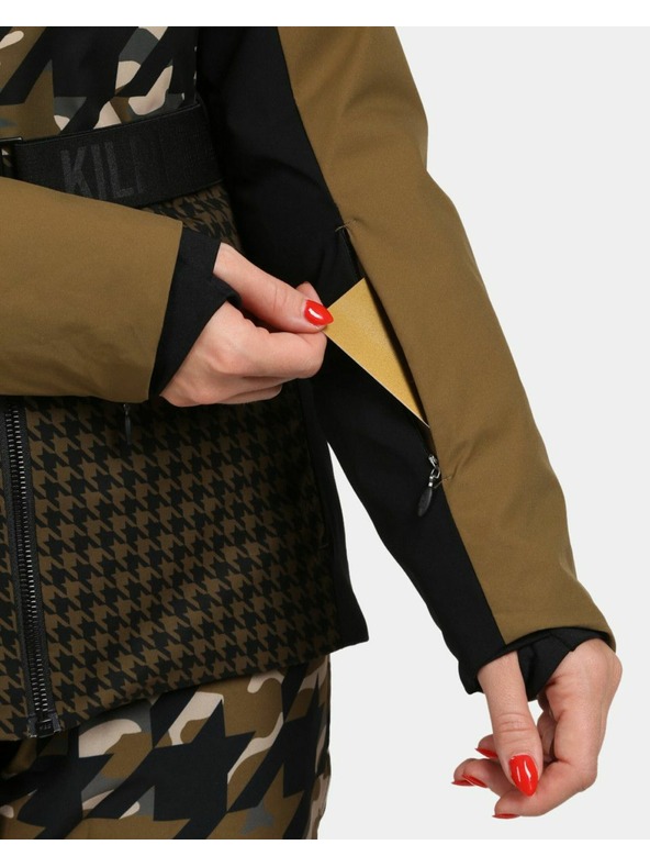 Kilpi Дамско ски яке Kilpi CLAIR-W Khaki