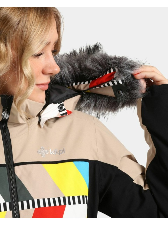 Kilpi Дамско ски яке Kilpi CLAIR-W Beige