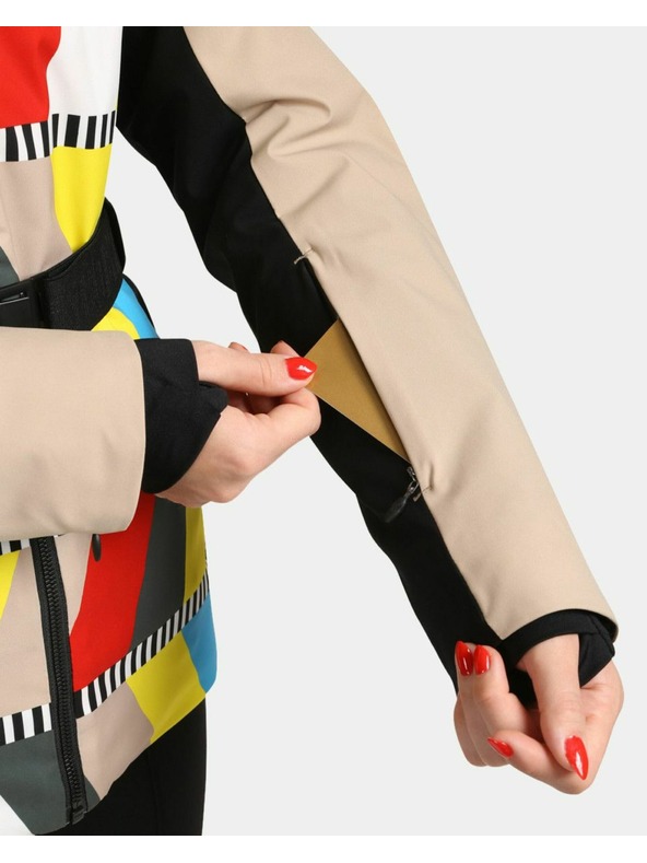 Kilpi Дамско ски яке Kilpi CLAIR-W Beige