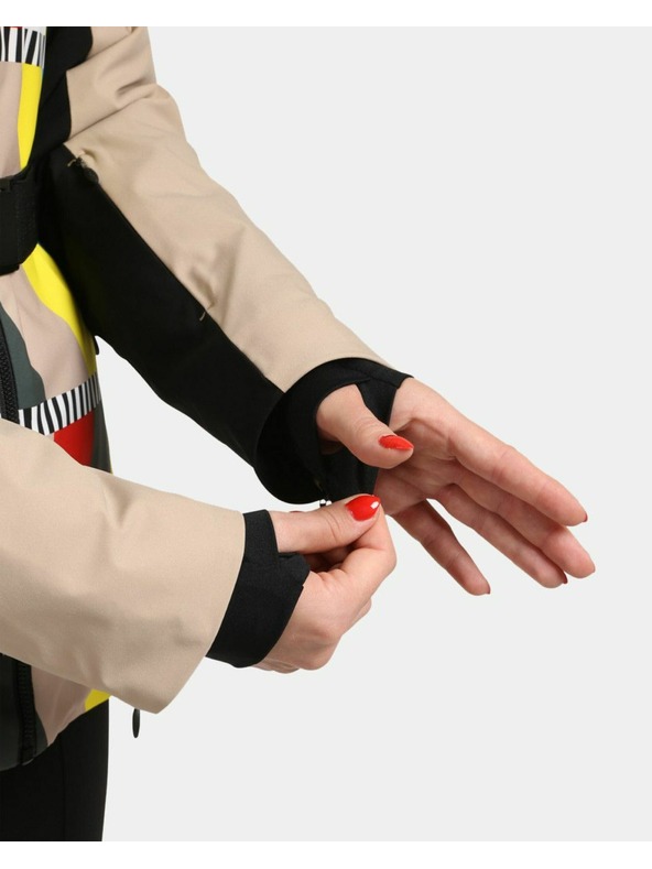 Kilpi Дамско ски яке Kilpi CLAIR-W Beige