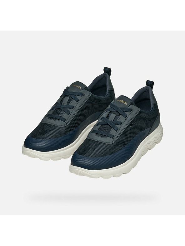 Geox Тъмно сини мъжки маратонки Geox Spherica