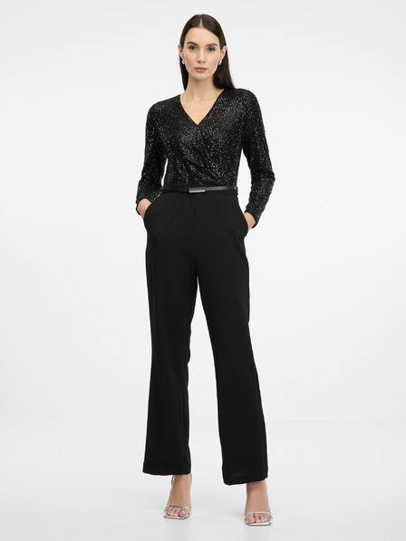 Orsay Черен дамски гащеризон ORSAY