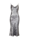 Orsay Сребриста дамска рокля с презрамки ORSAY